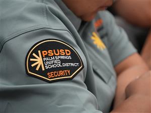 Image of Security Officer Security Badge on Polo Shirt