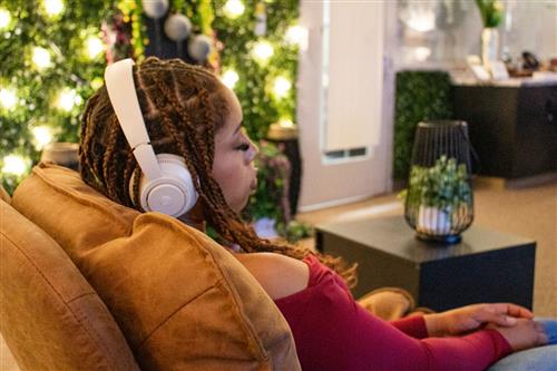 girl relaxing
